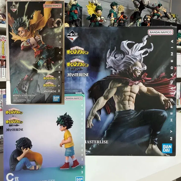 [BUNJANG] My Hero Academia Contrasting Thoughts Ichiban Kuji A Prize &amp; B Prize Bundle (Sealed) / (미개봉/현물)나히아 히로아카 상반된 생각 쿠지 A상 B상 일괄