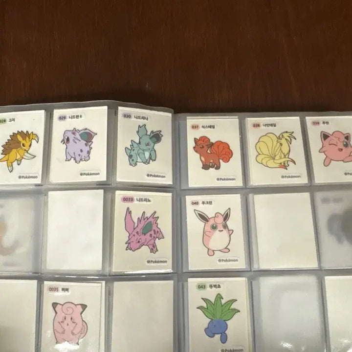 [BUNJANG] Pokemon Stickers 2023 Collection Set / 포켓몬 띠부씰 2023 시즌 모음