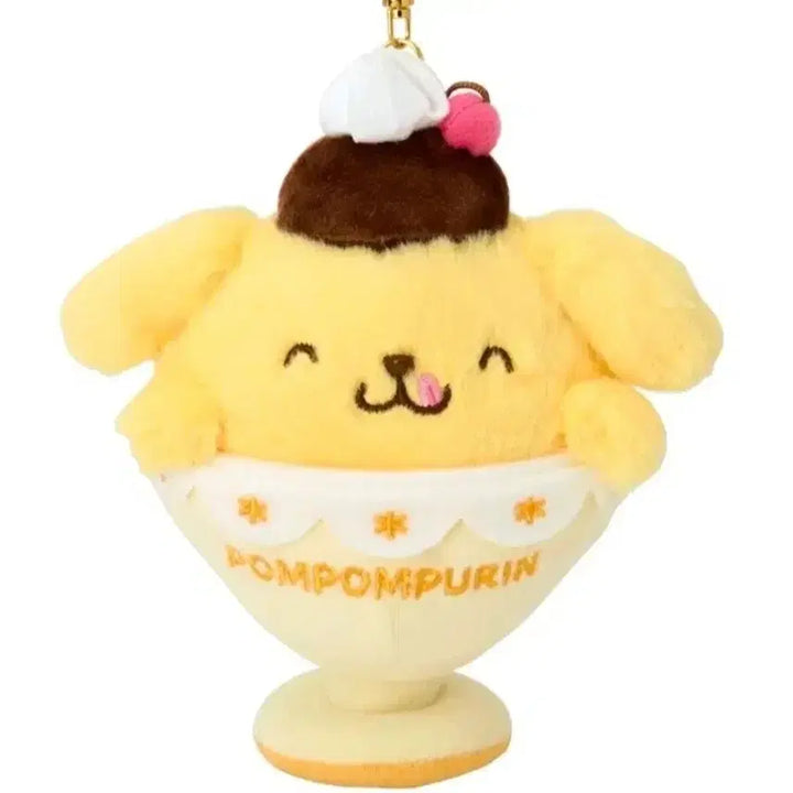 [BUNJANG] Sanrio Pompompurin 30th Anniversary Pudding Mascot Plush / 폼폼푸린 30주년 푸딩 마스코트 파르페 인형