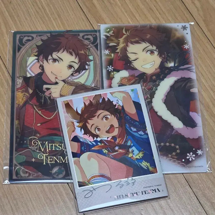 [BUNJANG] Ensemble Stars Mitsuru Tenma Pass Shots Clear Card Bundle Set / 앙상블스타즈 앙스타 텐마 미츠루 파샷츠 클리어카드