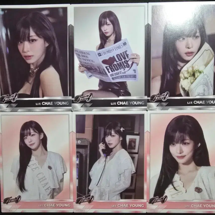 [BUNJANG] fromis_9 Lee Chaeyoung Teruka Photocard 12-Piece Set / 테레카 프로미스나인 이채영 포토카드 12장세트-512-