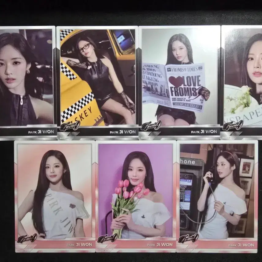 [BUNJANG] fromis_9 Park Jiwon Photocard Bundle Set / 테레카 프로미스나인 박지원 포토카드 13장세트-513-