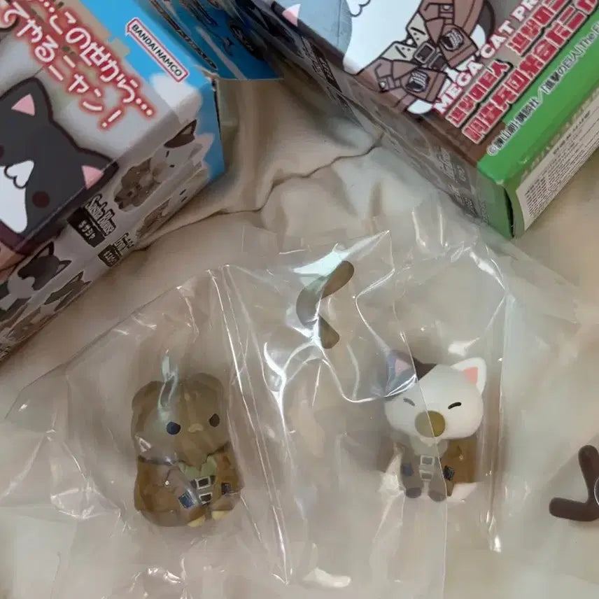 [BUNJANG] Attack on Titan Mega Cat Sasha Jean Bundle Set / [일괄] 진격의거인 메가캣 사샤 쟝 진격거