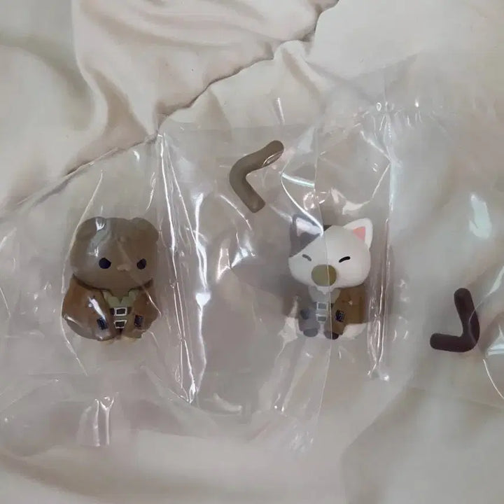 [BUNJANG] Attack on Titan Mega Cat Sasha Jean Bundle Set / [일괄] 진격의거인 메가캣 사샤 쟝 진격거