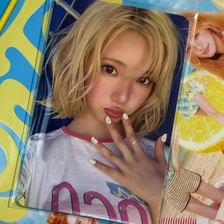 [BUNJANG] Hatsuharu Hatsuharu Lemon Tang Jiwoo Photocard / 하츠투하츠 하투하 레몬탱 지우 포카