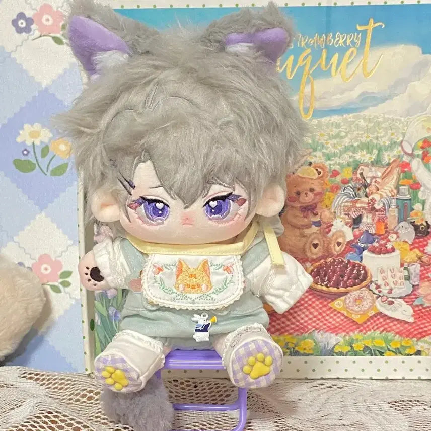 [BUNJANG] 20cm Unbranded Plush Doll Boranabi / 무속성 20cm 솜인형 보라나비