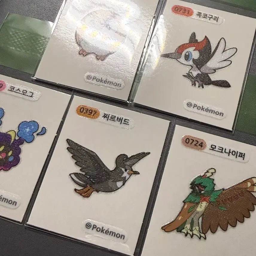 [BUNJANG] Pokemon Season 4 Stickers Bundle Set / 포켓몬 시즌4 띠부씰 일괄