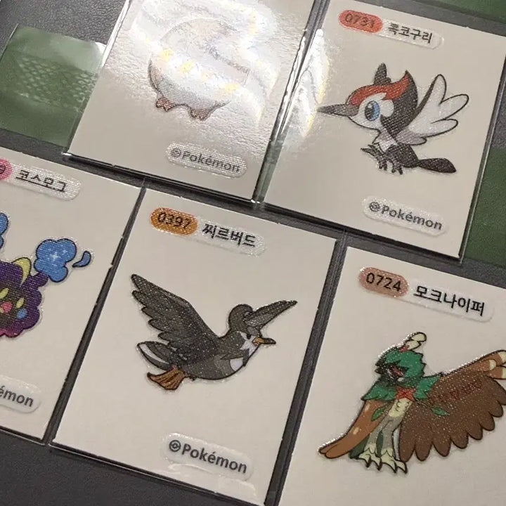 [BUNJANG] Pokemon Season 4 Stickers Bundle Set / 포켓몬 시즌4 띠부씰 일괄