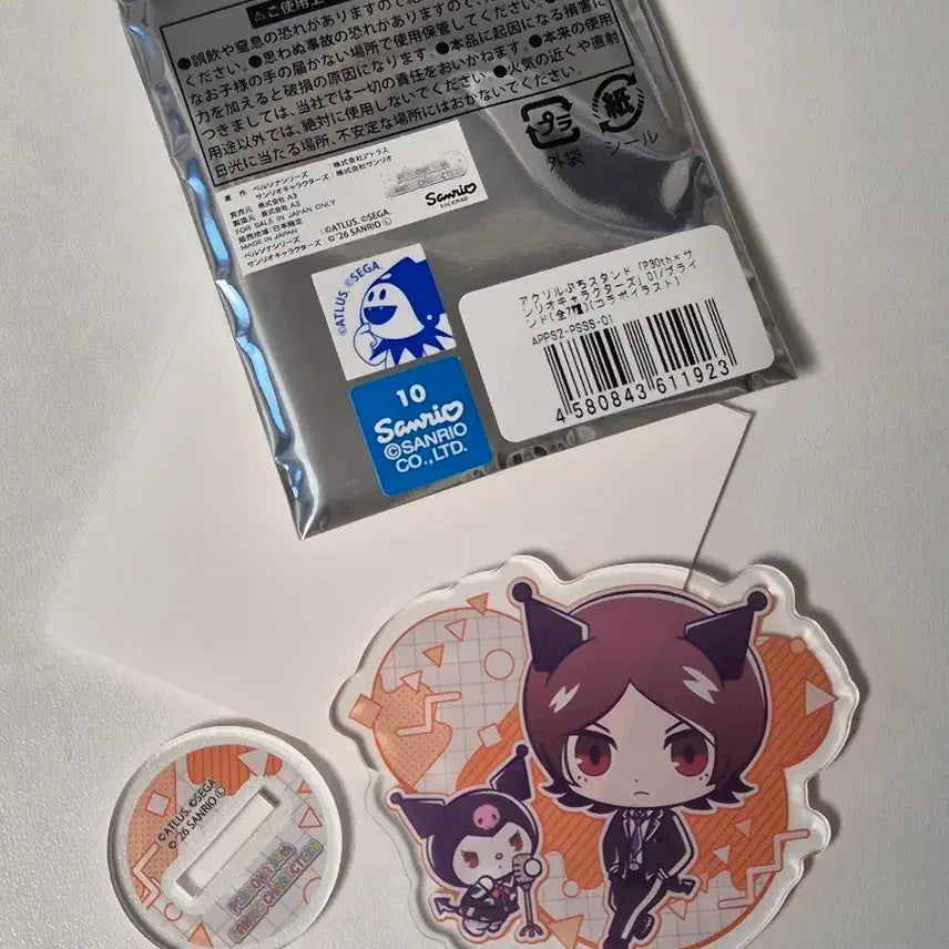 [BUNJANG] Persona 30th Anniversary Sanrio Petit Acrylic Stand / 페르소나 30주년 산리오 아크릴 쁘띠 스탠드 2주 2남주