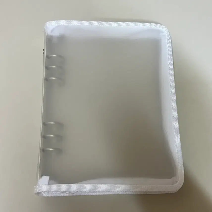 [BUNJANG] Yudeng.com A5 Zipper Binder White / 유댕닷컴 A5 지퍼 바인더 화이트
