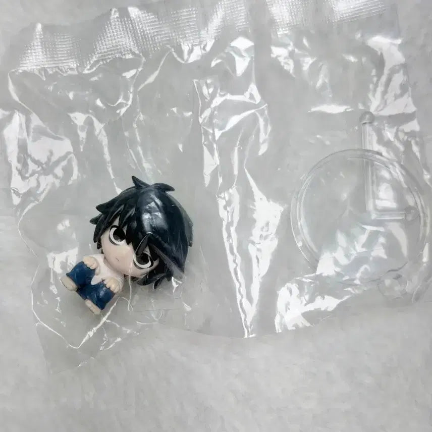 [BUNJANG] Death Note L (L Lawliet) Figure - Gacha Exclusive (Sealed) / 데스노트 리치 피규어 가챠 엘 L 미개봉