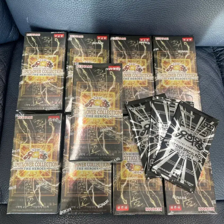 [BUNJANG] Yu-Gi-Oh! Limit Over Collection 9 Boxes (Includes Promo) / [새상품] 유희왕카드 리미트오버컬렉션 9박스 (프로모o)