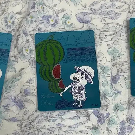 [BUNJANG] Natsukomi 2026 Watermelon Luffy Metallic Holo Promo Card / 나츠코미 2026 원피스 수박 루피 프로모카드