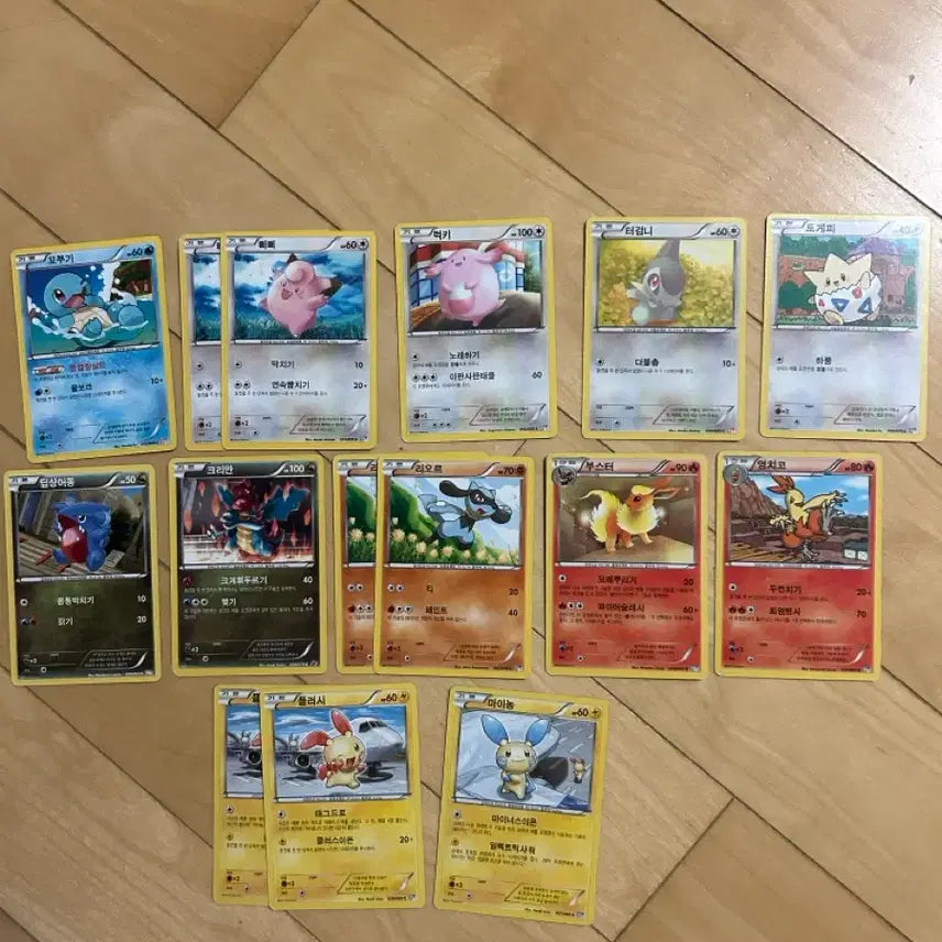 [BUNJANG] Pokemon Black &amp; White Cards (C Grade) / 포켓몬 B/W카드 (c등급)