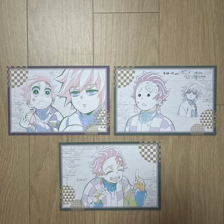 [BUNJANG] Demon Slayer Ufotable Giyu Tanjiro Original Drawing Postcard Set / 귀멸의칼날 유포테이블 기유 탄지로 원화 엽서 판매합니다.