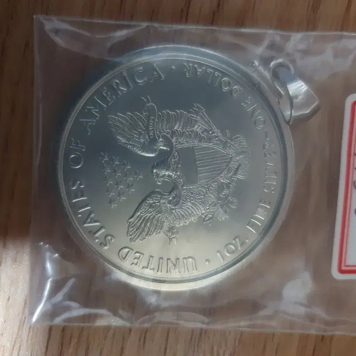 [BUNJANG] American Eagle Silver Coin Pendant 1 oz / 미국 독수리 실버 코인 펜던트 은화