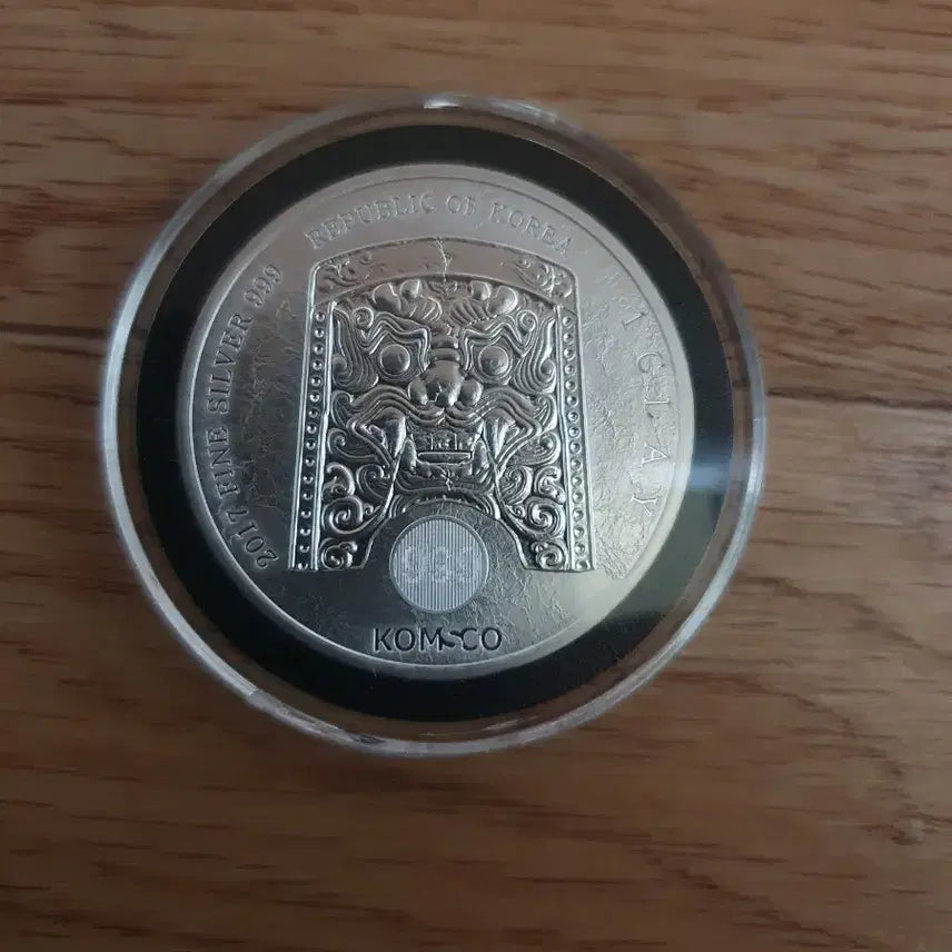 [BUNJANG] Chiwoo Cheonwang Silver Commemorative Coin / 치우천왕 은화 기념주화