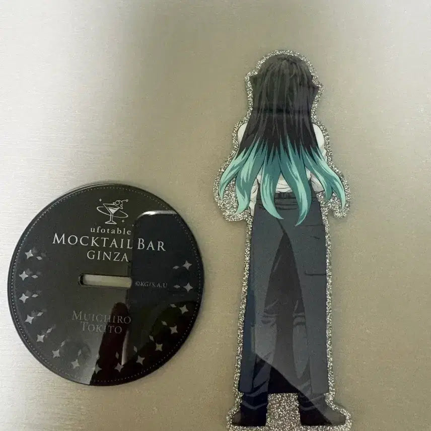 [BUNJANG] Muichiro Tokito Double-Sided Cocktail Bar Acrylic Stand / 무이치로 양면 칵테일바 아크릴