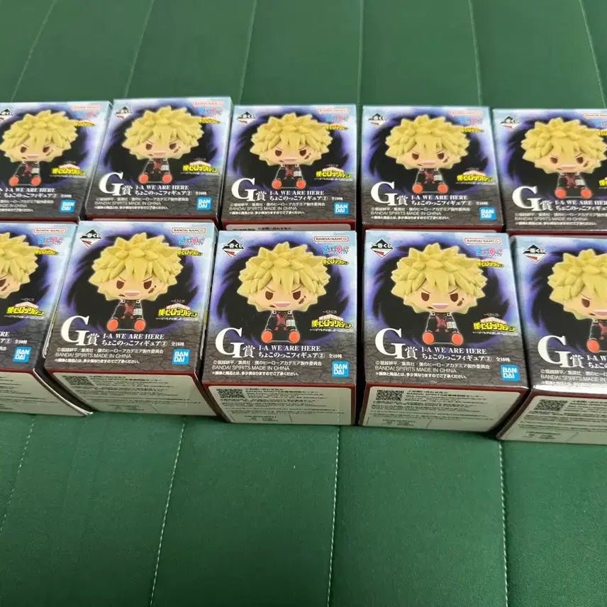 [BUNJANG] My Hero Academia G Prize Chocokko Full Set Sealed Figures / (미개봉) 나히아 g상 초코노코 전종 일괄