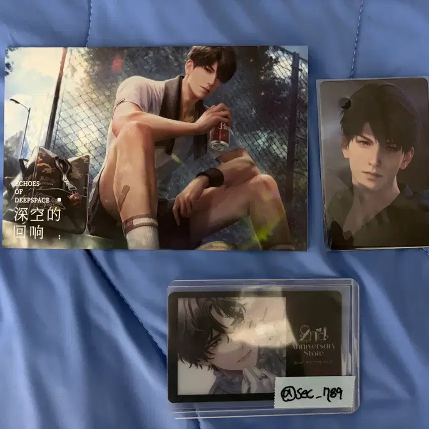 [BUNJANG] Love and Deepspace Love Deep Houshu CD Photocard + Display Board / 러브앤딥스페이스 럽딥 하우주 CD 포카 + 장식판