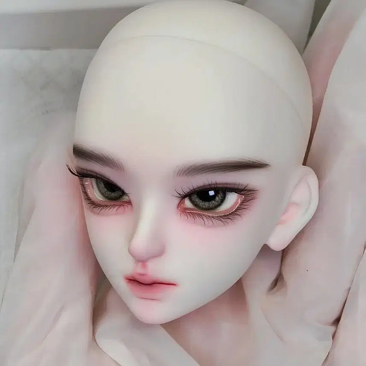 [BUNJANG] MSD Ball-Jointed Doll Head - Jade Yoyo Human Version / 카드 + 헤드 + 안구 구관 msd 구체관절인형 헤드