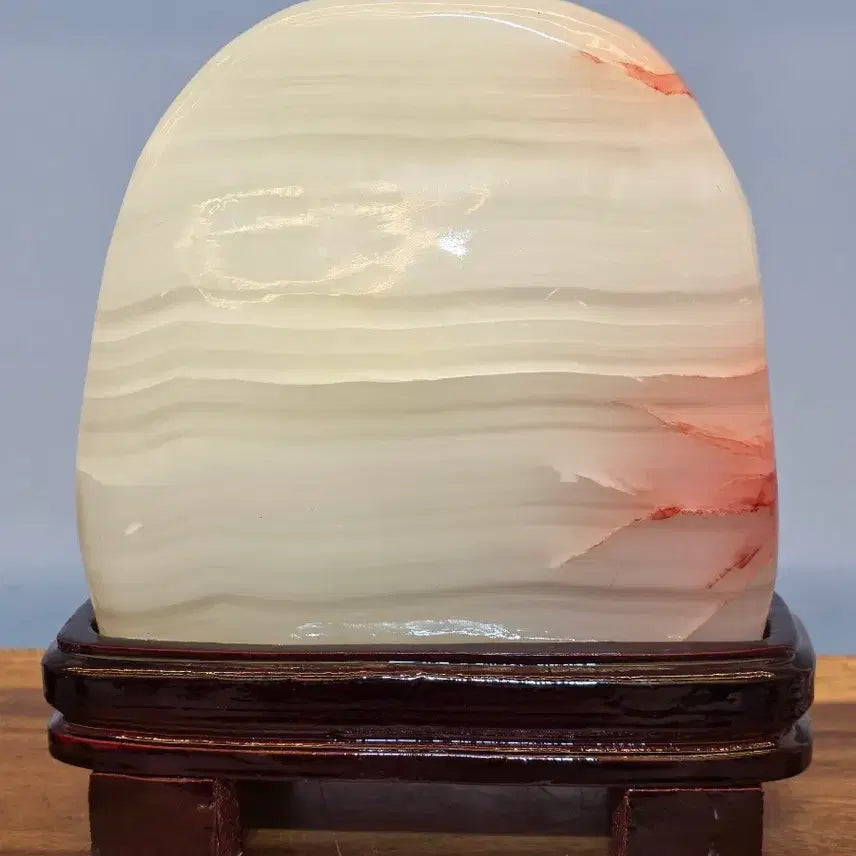 [BUNJANG] Sancheong Jade Stone Sculpture / 26070201 산수경 옥 가공 수석 팝니다