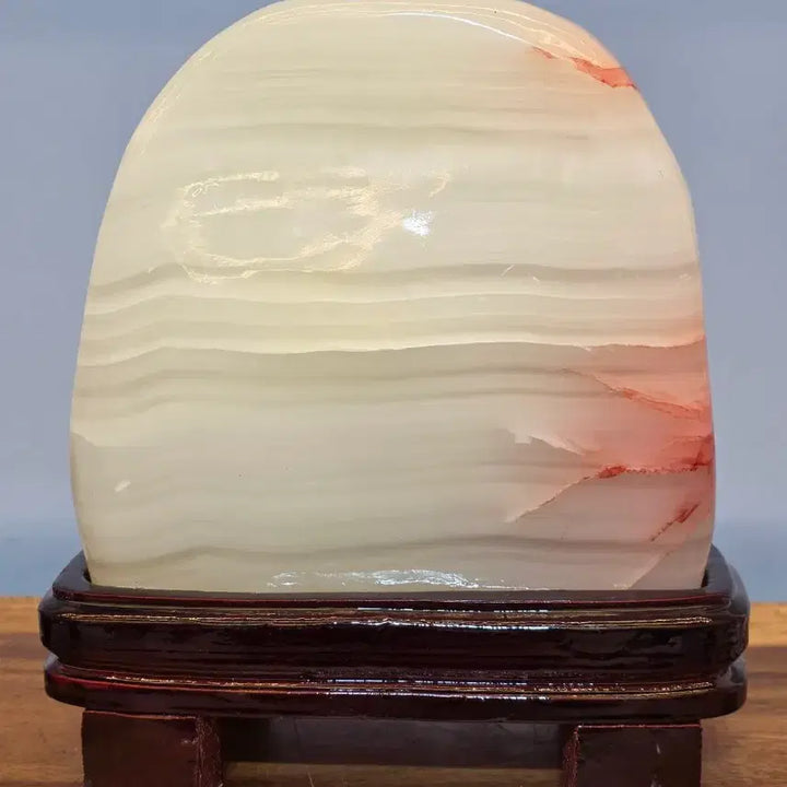 [BUNJANG] Sancheong Jade Stone Sculpture / 26070201 산수경 옥 가공 수석 팝니다