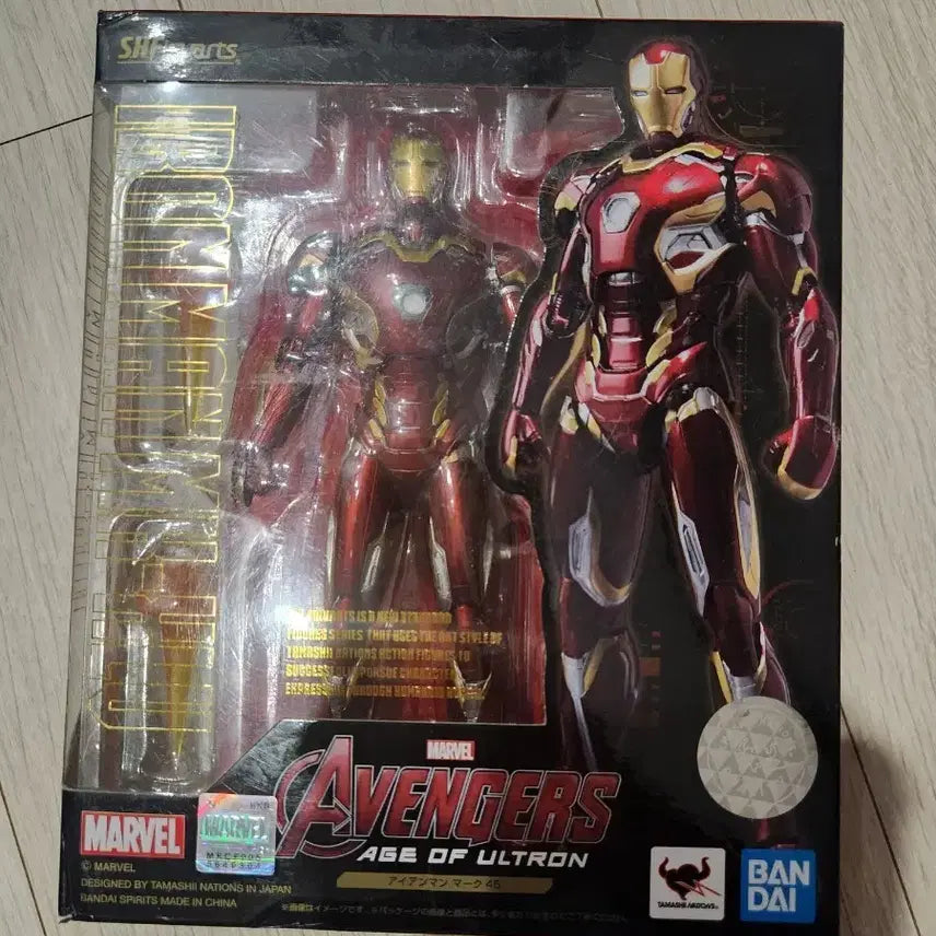 [BUNJANG] Bandai SHF Iron Man Mark 45 Action Figure / 반다이 SHF 아이언맨 마크45 피규어 새제품