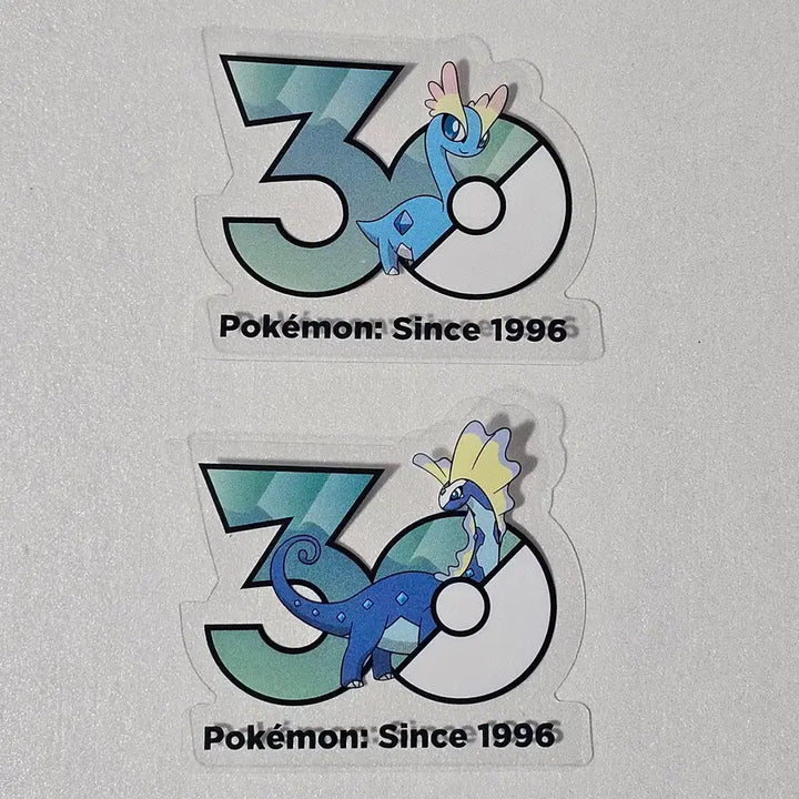 [BUNJANG] Pokemon 30th Anniversary Stickers: Amaura &amp; Tyrantrum Bundle Set / 포켓몬 중포센 30주년 스티커 아마루스 아마루르가 일괄