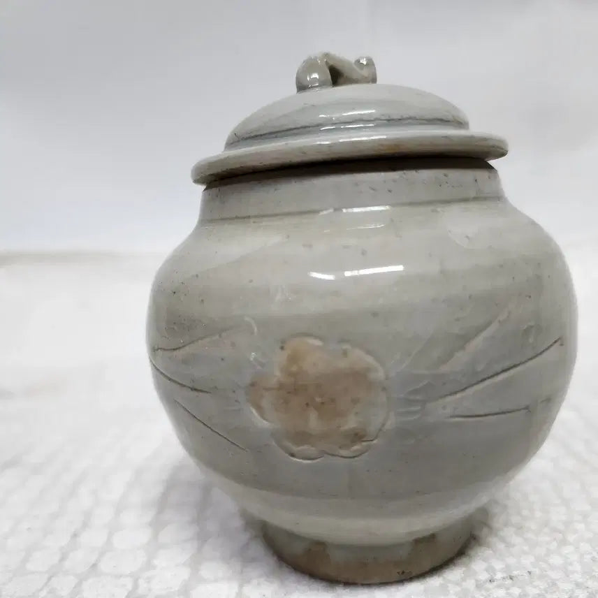 [BUNJANG] White Porcelain Chinese Tea Jar / 백자 중국도자기 보이차 단지 항아리 차통