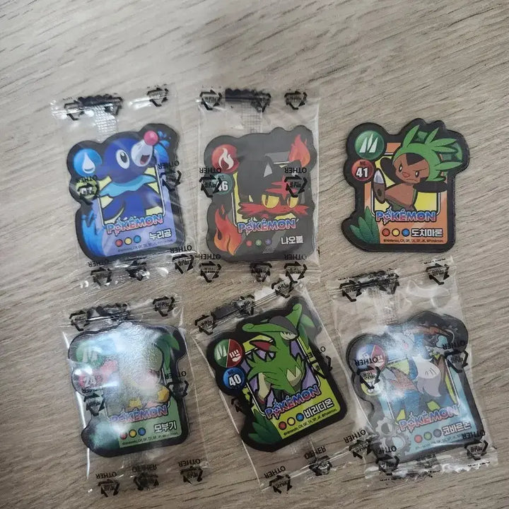 [BUNJANG] Pokemon Bakery Magnets Bundle Set / 포켓몬 쿠키 마그넷 일괄 판매합니다