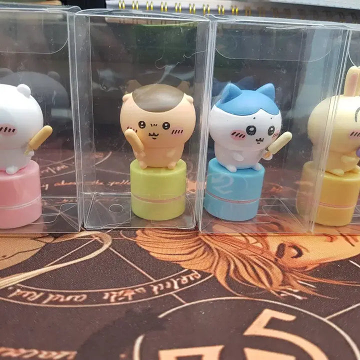 [BUNJANG] Monzaki 4-Piece Stamp Set (Unused) / 먼작귀 스탬프 4종 미사용품 팝니당