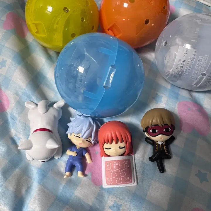 [BUNJANG] Gintama Nemuresetai 4 Types (Gintoki, Sougo, Kagura, Sadaharu) Bundle Set / 은혼 네무라세타이 4종 (긴토키,소고,카구라,사다하루)