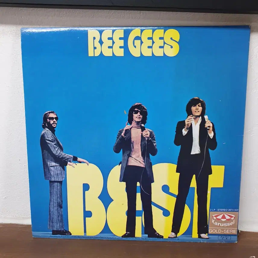 [BUNJANG] Bee Gees Best 2LP Gold Series (1976) / 비지스 Best 2LP 골드 시리즈  1976 성음