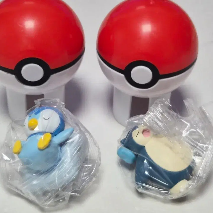 [BUNJANG] Pokemon Torchic + Snorlax Figure Bundle / CU편의점 포켓몬  팽도리+잠만보 피규어 2개일괄 판매합니다