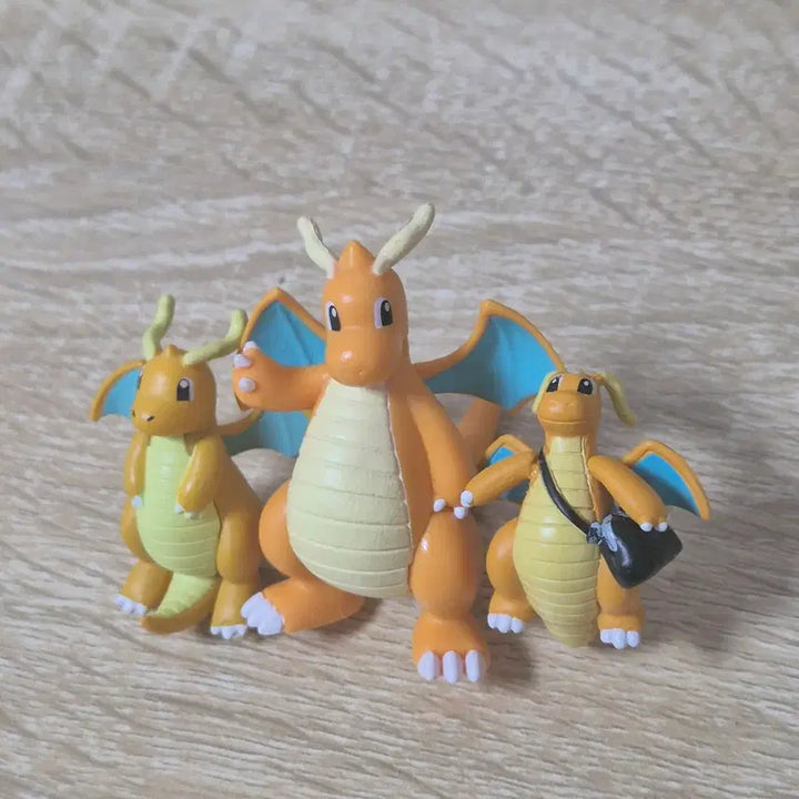 [BUNJANG] Pokemon Figure Rare Strap Gacha Dragonite Set / 포켓몬 피규어 희귀 스트랩 가챠 망나뇽 세트