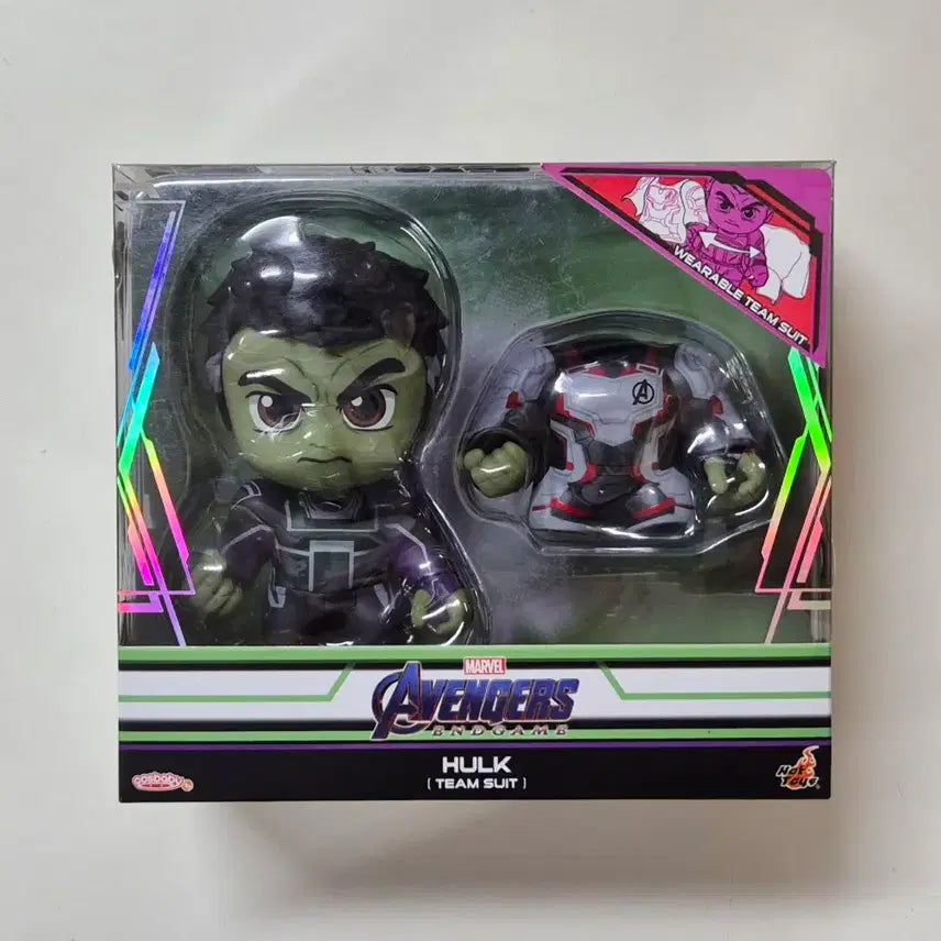 [BUNJANG] Hot Toys Cosbaby Avengers: Endgame Hulk (Team Suit) Bobble-Head / 핫토이 코스베이비 어벤저스 엔드게임 헐크 팀슈트 버블헤드