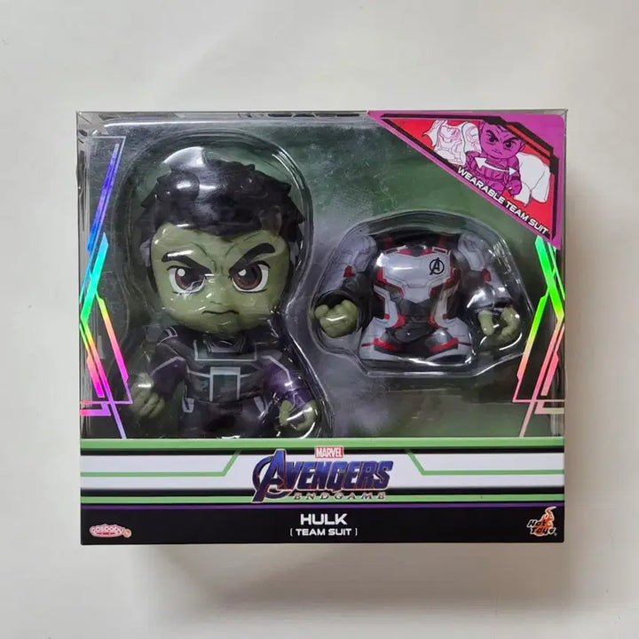 [BUNJANG] Hot Toys Cosbaby Avengers: Endgame Hulk (Team Suit) Bobble-Head / 핫토이 코스베이비 어벤저스 엔드게임 헐크 팀슈트 버블헤드