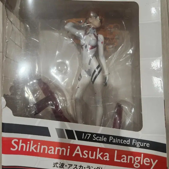 [BUNJANG] Evangelion Shikinami Asuka Langley 1/7 Scale Figure / 에반게리온 시키나미 아스카 랑그레이 피규어 1/7 스케일 새제품