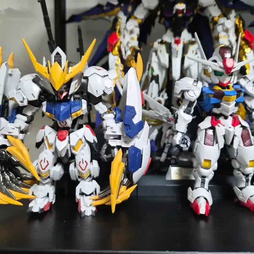 [BUNJANG] Bandai MGSD Freedom &amp; Aerial Gundam (Assembled) / 반다이mgsd 발파토스.에어리얼 가조립 판매