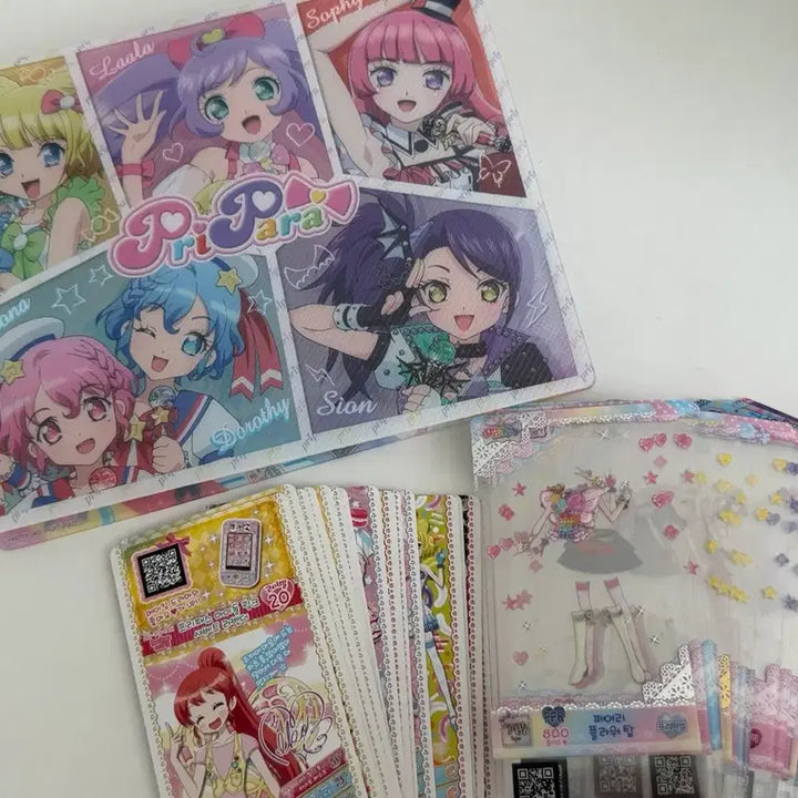 [BUNJANG] PriPara Solami Dressing File + Millefeulle Coordi Ticket &amp; Friendship Ticket Bundle Set / 프리파라 솔라미드레싱 파일 + 밀피 코디티켓 우정티켓 일괄 판매
