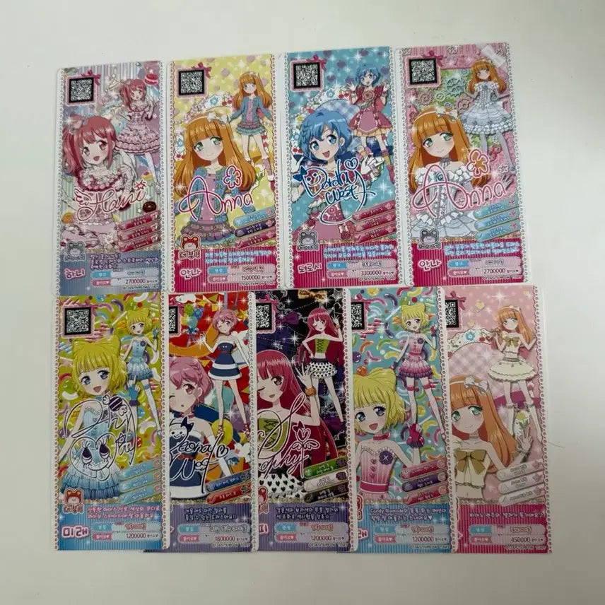 [BUNJANG] PriPara Solami Dressing File + Millefeulle Coordi Ticket &amp; Friendship Ticket Bundle Set / 프리파라 솔라미드레싱 파일 + 밀피 코디티켓 우정티켓 일괄 판매