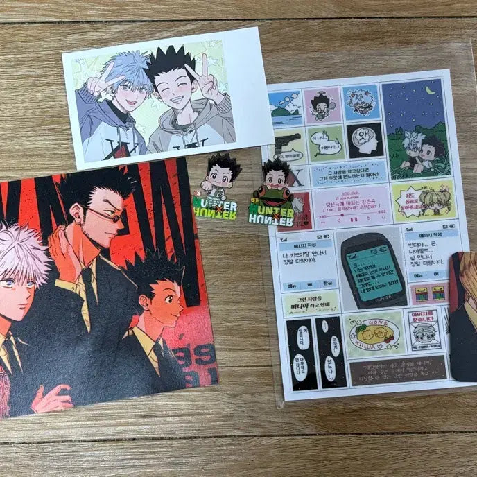 [BUNJANG] Hunter x Hunter Unofficial Goods Bundle Set / 헌터X헌터 헌헌 비공굿 일괄