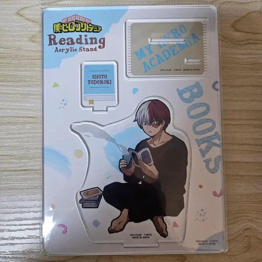 [BUNJANG] My Hero Academia Todoroki Shoto Reading Acrylic Stand / 히로아카 토도로키 쇼토 독서 아크릴