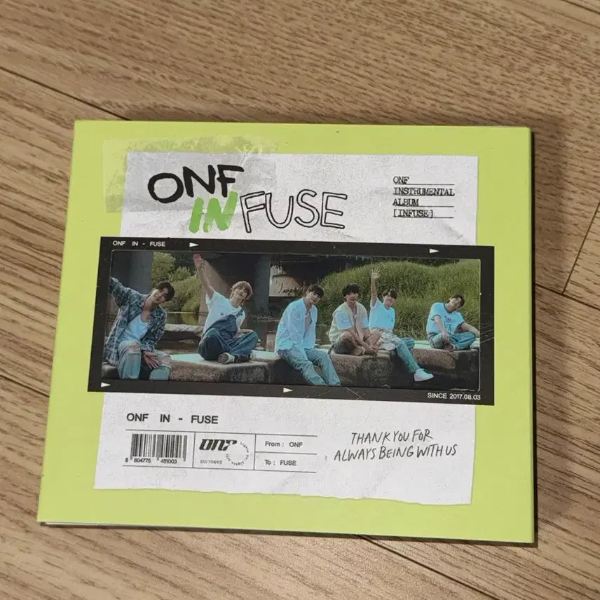 [BUNJANG] ONF INFUSE Album + Photocard / 온앤오프 인퓨즈 앨범+특전포카
