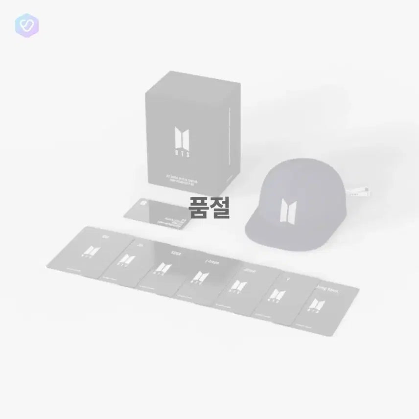 [BUNJANG] BTS Membership Gift Photocard, Hat, and Box (Name Excluded) / bts 멤버십 기프트