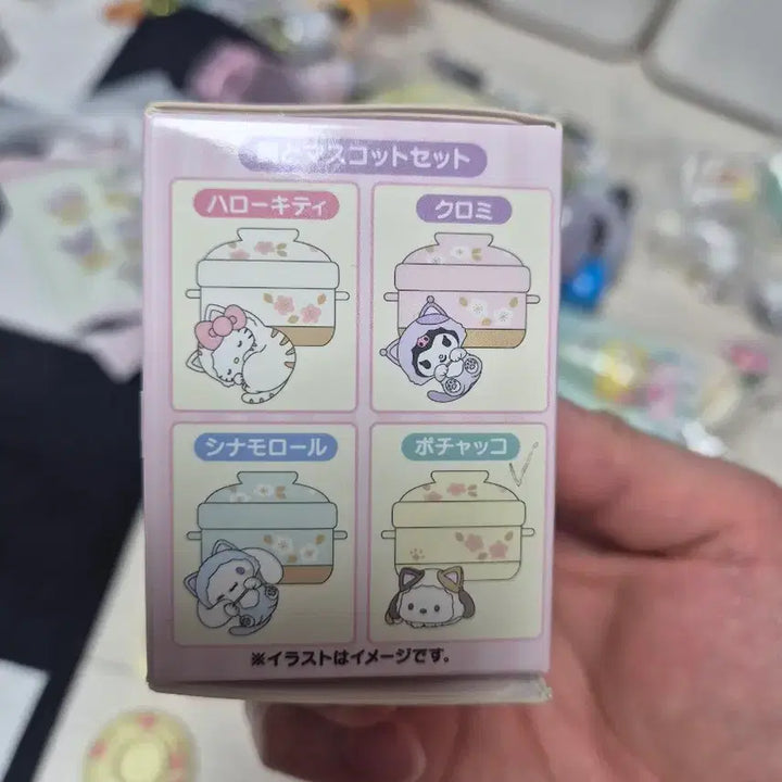 [BUNJANG] Sanrio Secret Neko Mascot Pochacco Figure / 산리오 시크릿 네코 마스코트 포차코 피규어