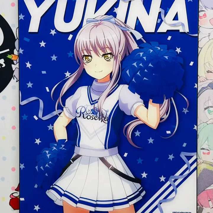 [BUNJANG] BanG Dream! Yukina Cheerleader Acrylic Frame / 뱅드림 유키나 치어리더 아크릴 액자