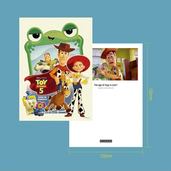[BUNJANG] Toy Story 5 MegaBox Exclusive Postcard Set / 토이스토리5 데코팩 엽서 세트