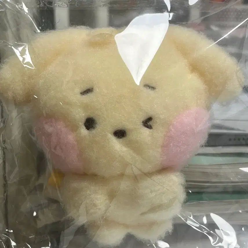 [BUNJANG] Wishinini Denteeni Magnet Plush Keyring / 원가 이하) 위시니니 댕트리니 마그넷 플러시 키링 양도